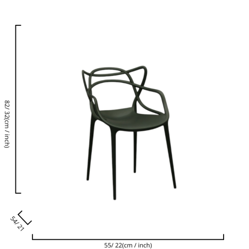 MASTERS CHAIR US BLACK