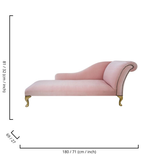 CHARLOTTE CHAISE - ROSE GOLD