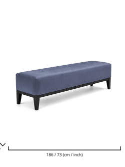 CLASSIC BENCH DUSTY BLUE 