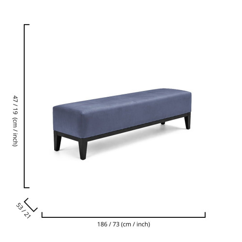 CLASSIC BENCH DUSTY BLUE 