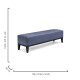 CLASSIC BENCH DUSTY BLUE 