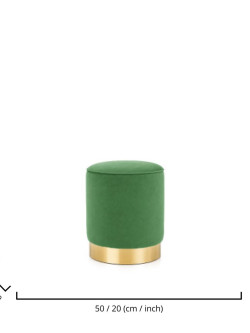 HOLLYWOOD OTTOMAN IMPERIAL JADE