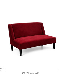 Dilano Sofa Red