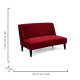 Dilano Sofa Red