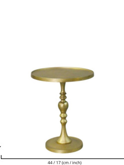 MONACO COFFEE TABLE BRASS MIRROR