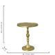MONACO COFFEE TABLE BRASS MIRROR