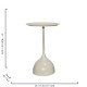 Onyx Metal Nestling Table - Ivory