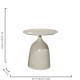 Onyx Metal Nestling Table - Ivory