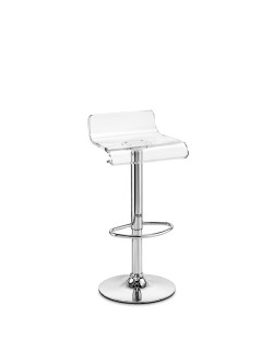 Swivel Clear Bar stool