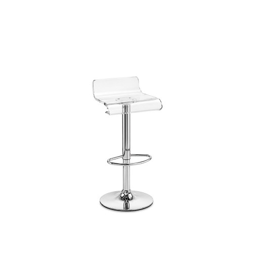 Swivel Clear Bar stool
