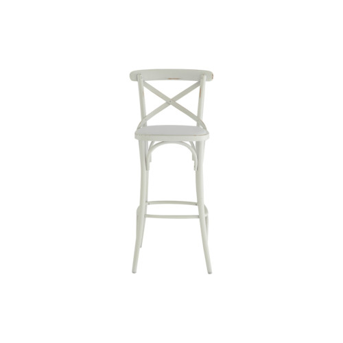 Coco® Barstool White - White Seat Pad
