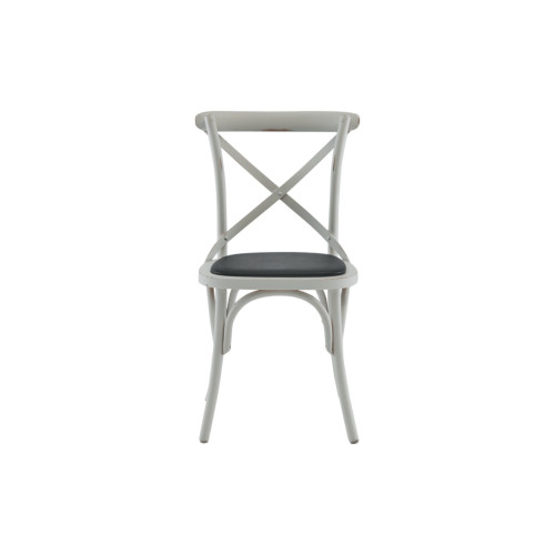 COCO® CHAIR WHITE - BLACK SEAT PAD