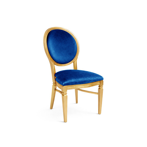 CHANDELLE® CHAIR GOLD - PEACOCK