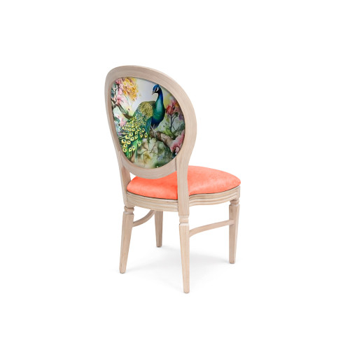 CHANDELLE® Chair Natural Wood - Peacock Garden