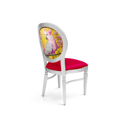 CHANDELLE® CHAIR SILVER - GALAH