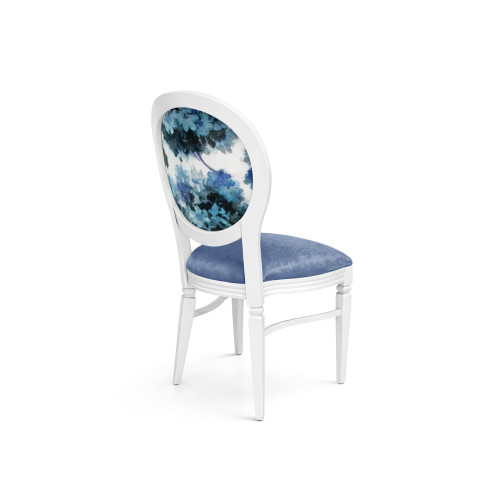 CHANDELLE® CHAIR WHITE - BLUE GARDEN