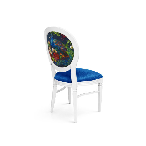 CHANDELLE® CHAIR WHITE - PEACOCK