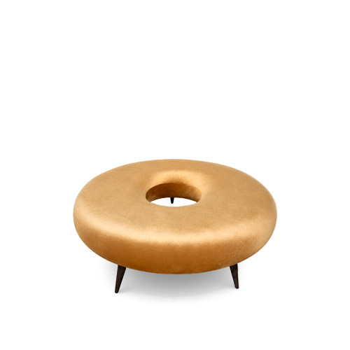 Donuts Ottoman - Gold