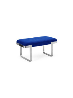 ART DECO BENCH - ROYAL BLUE