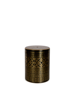 CERAMICA STOOL BLACK - BLACK