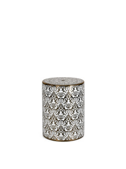CERAMICA STOOL NAVY - SILVER