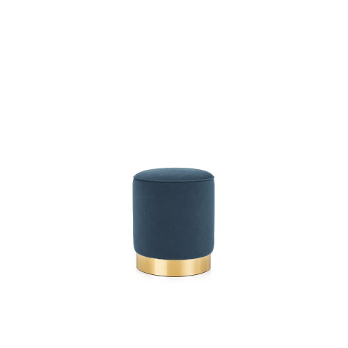 HOLLYWOOD OTTOMAN MIDNIGHT BLUE