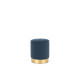 HOLLYWOOD OTTOMAN MIDNIGHT BLUE