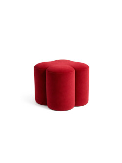 Luxe Ottoman - Red