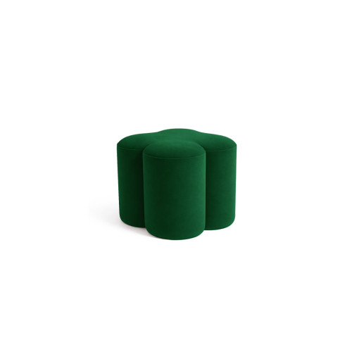 Luxe Ottoman - Emerald Green