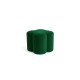 Luxe Ottoman - Emerald Green