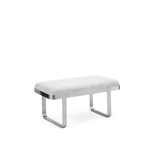ART DECO BENCH - WHITE