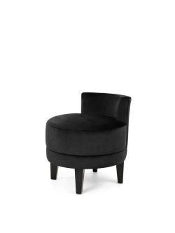 BELGRAVIA OTTOMAN - BLACK