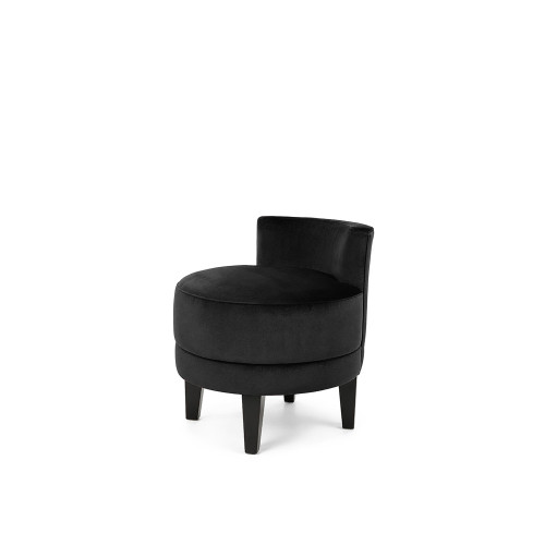 BELGRAVIA OTTOMAN - BLACK