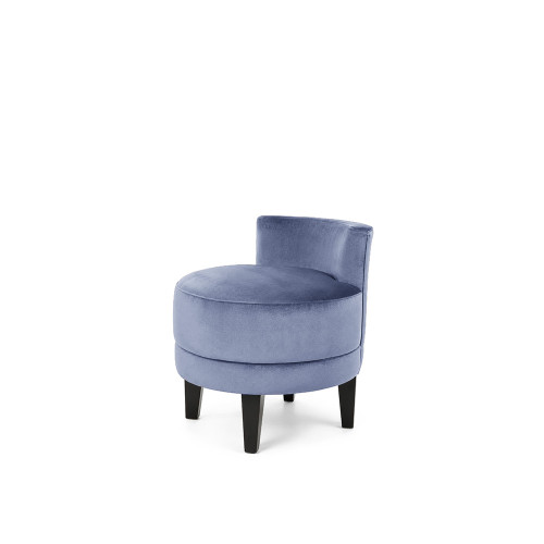 BELGRAVIA OTTOMAN - DUSTY BLUE