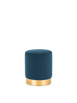 HOLLYWOOD OTTOMAN MIDNIGHT BLUE