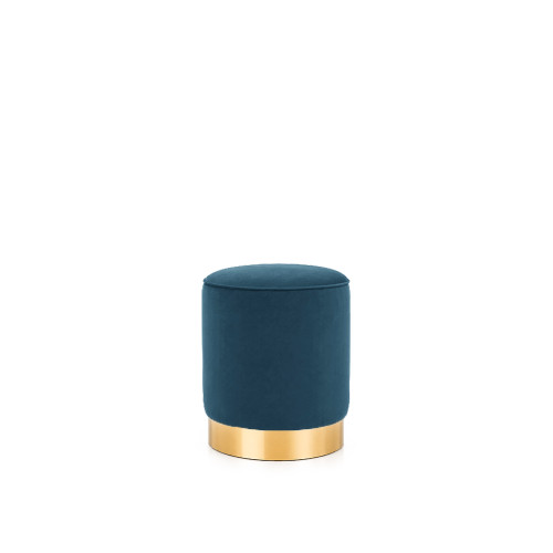 HOLLYWOOD OTTOMAN MIDNIGHT BLUE