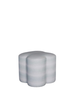 LUXE OTTOMAN - SEA GREEN