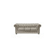 CHESTERFIELD 7′ SOFA SILVER