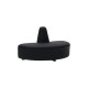 ENDLESS BULLNOSE SOFA BLACK