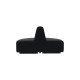 ENDLESS BULLNOSE SOFA BLACK