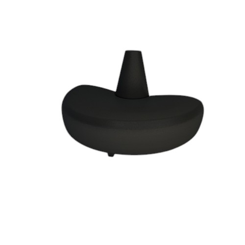 ENDLESS BULLNOSE SOFA BLACK