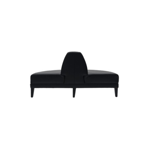 INFINITO "H" BULLNOSE SOFA - Black