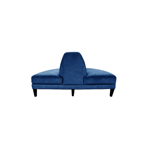 INFINITO "H" BULLNOSE SOFA - Royal blue
