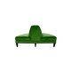 INFINITO "H" BULLNOSE SOFA - Emerald Green