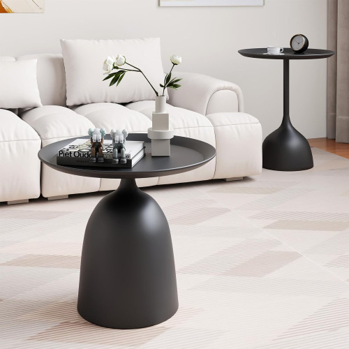 Onyx Metal Nestling Table - Black