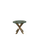 COGNAC SIDE TABLE ROSE GOLD - GLASS