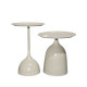 Onyx Metal Nestling Table - Ivory