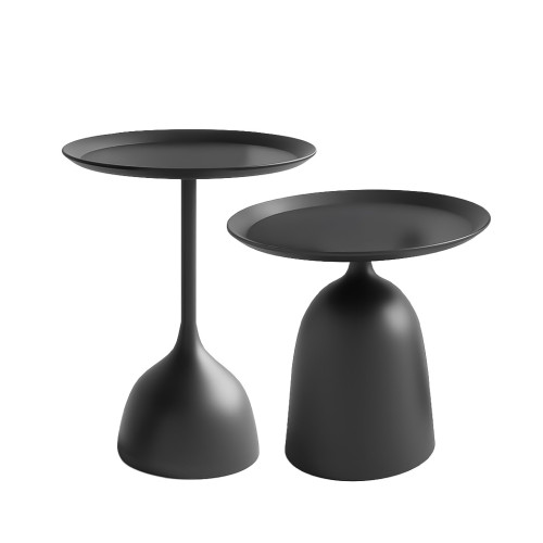 Onyx Metal Nestling Table - Black
