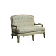 PARIS SETTEE LOVESEAT OAK